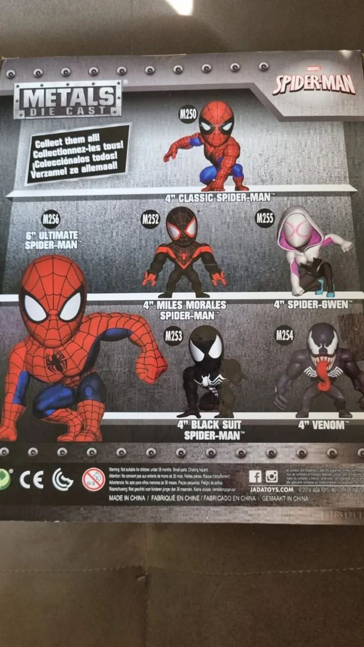 Homem Aranha Metal Diecast 6' polegada - Foto 3