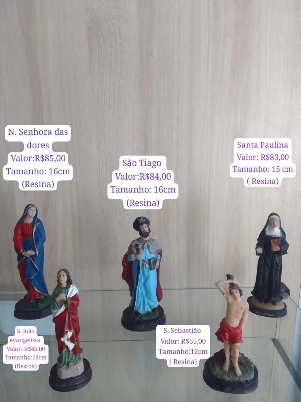 Imagens religiosas variadas( com preços e tamanhos variados ) - Foto 2