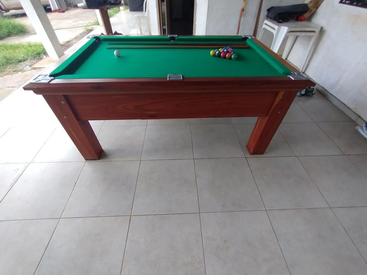 Mesa de Sinuca de Madeira - Foto 5