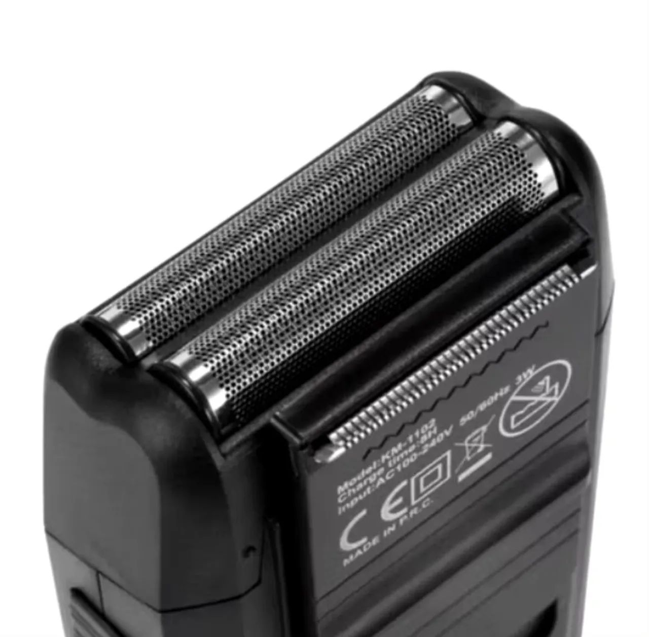 Barbeador shaver kemei KM-1102 Bivolt recarregável - Foto 2