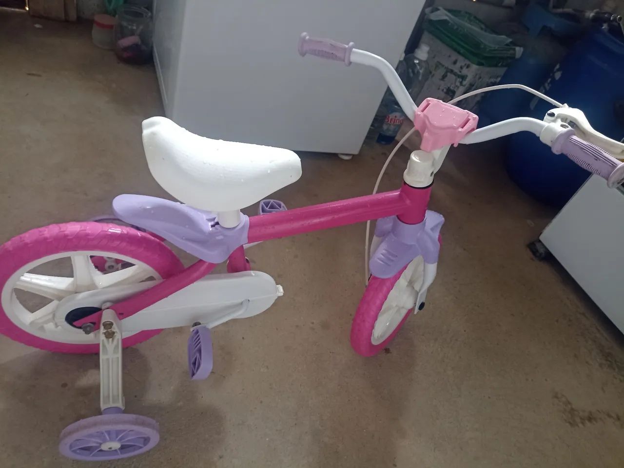 Tri-ciclo Infantil - Rosa e Lilás - Foto 4