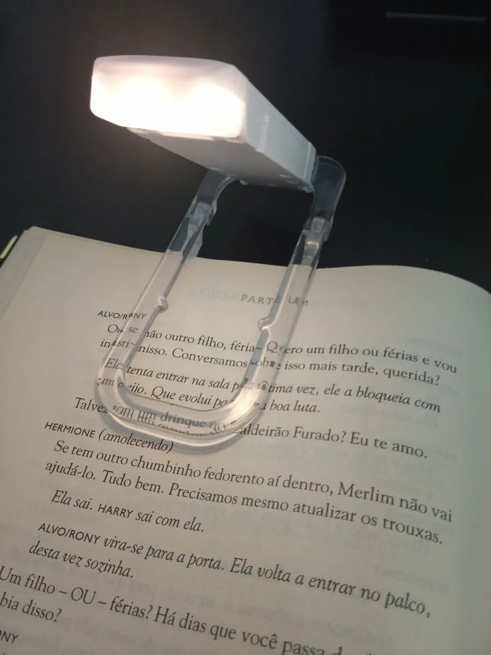 Luz led iluminação leitura livros  - Foto 2