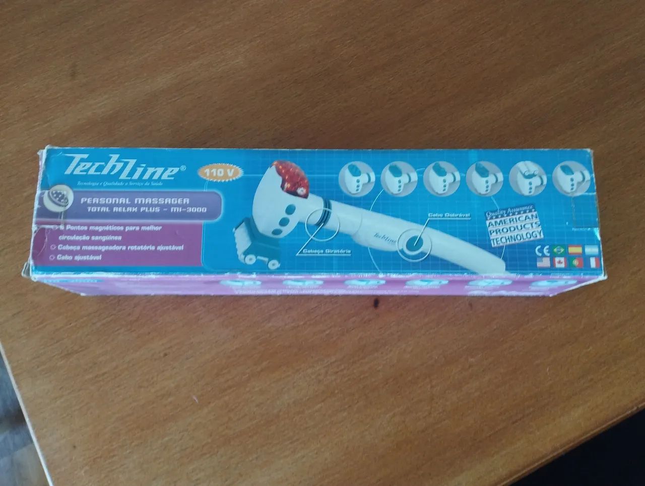 Massageador Techline Total Relax Plus MI-3000