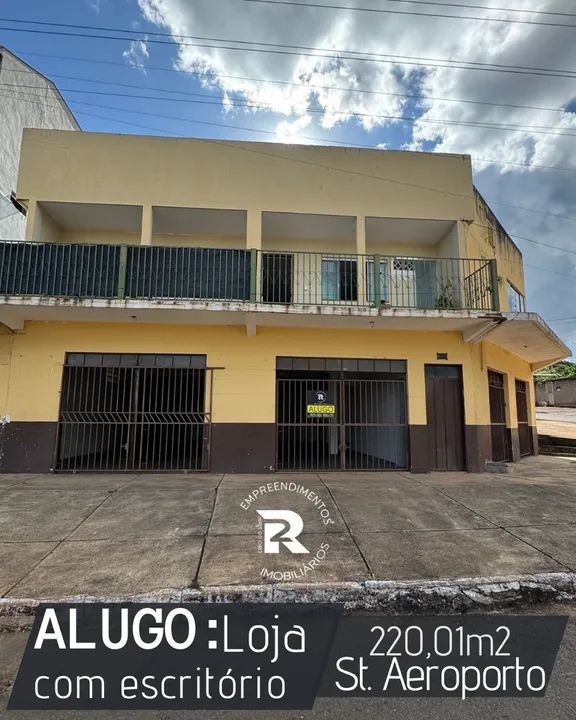 Alugo loja com escritório no Setor Aeroporto. Luziânia/GO COD.520