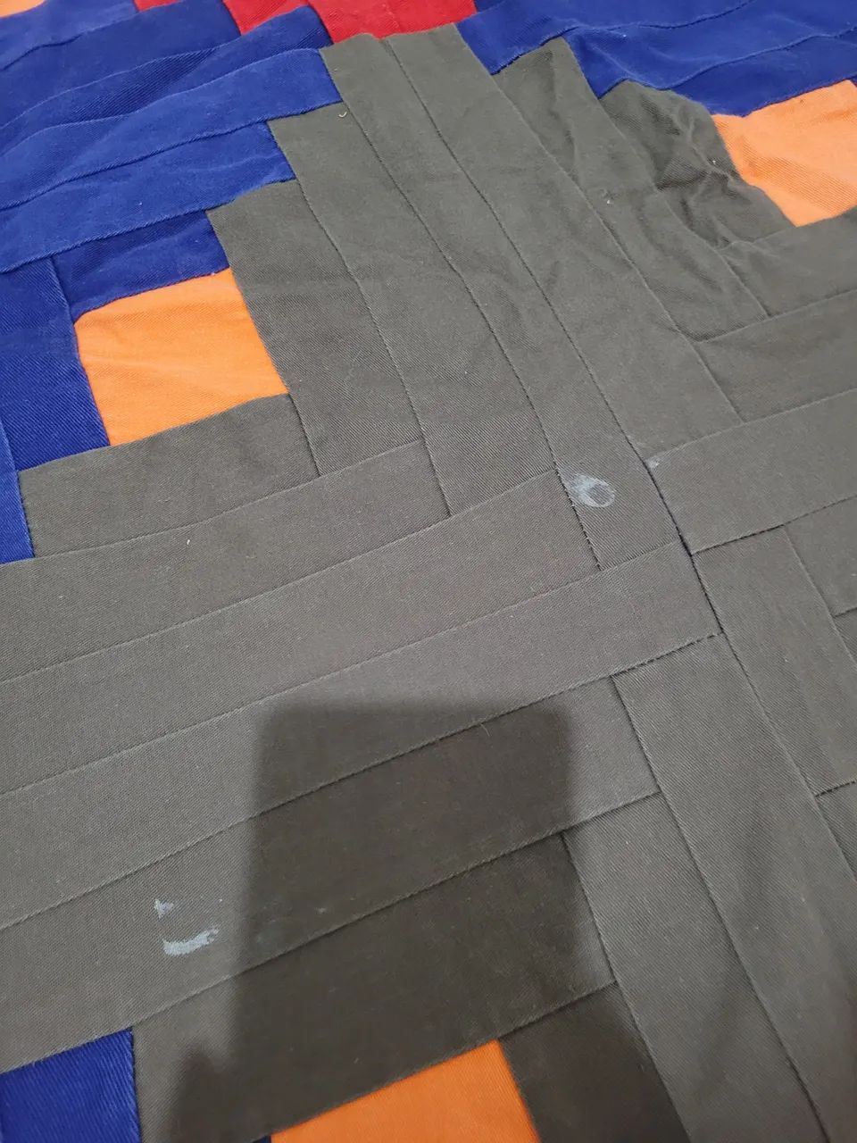 Colcha Artesanal Patchwork Colorida - Foto 5