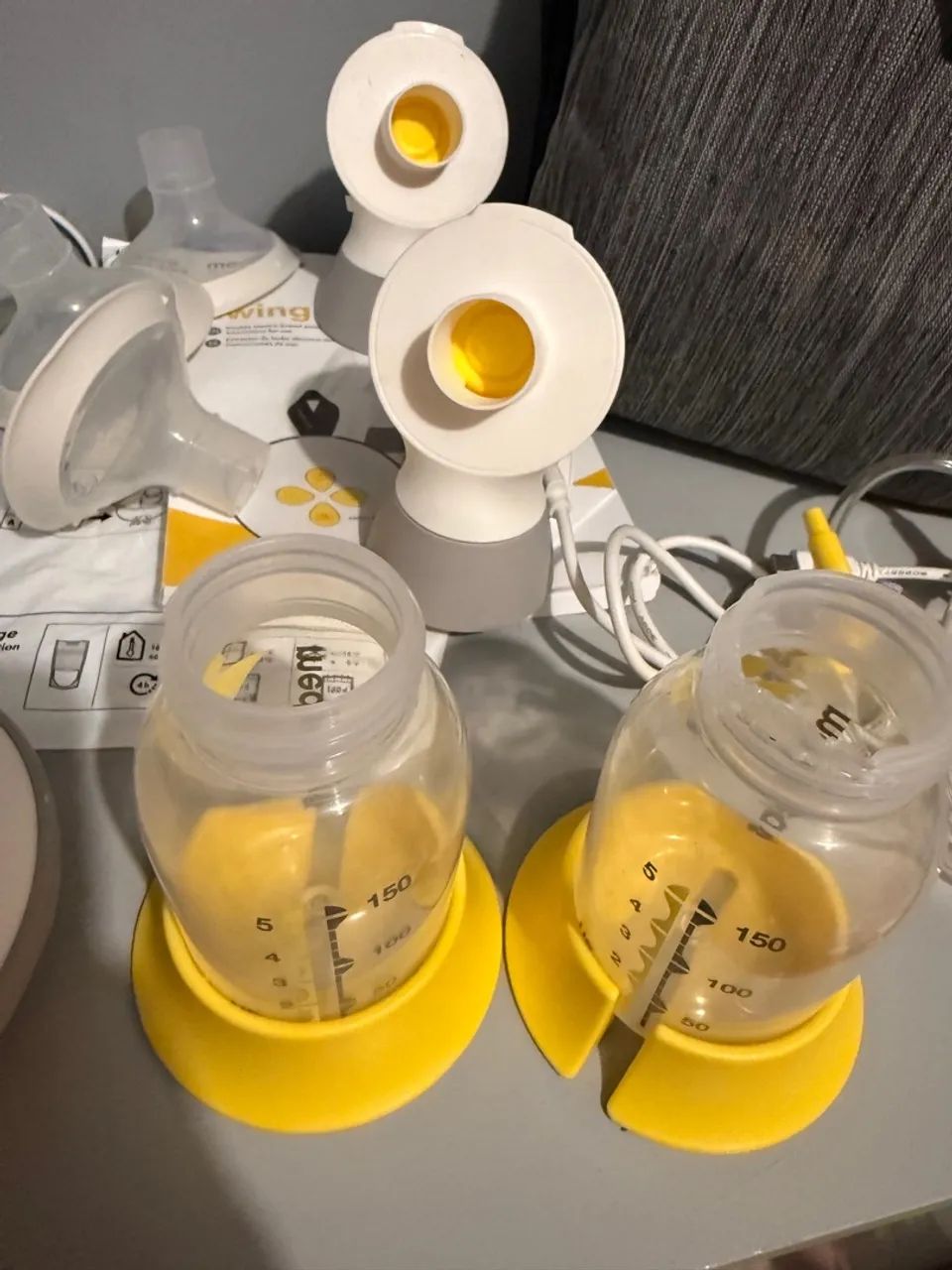 Kit Extractor de Leite Materno Medela - Swing Maxi - Foto 2