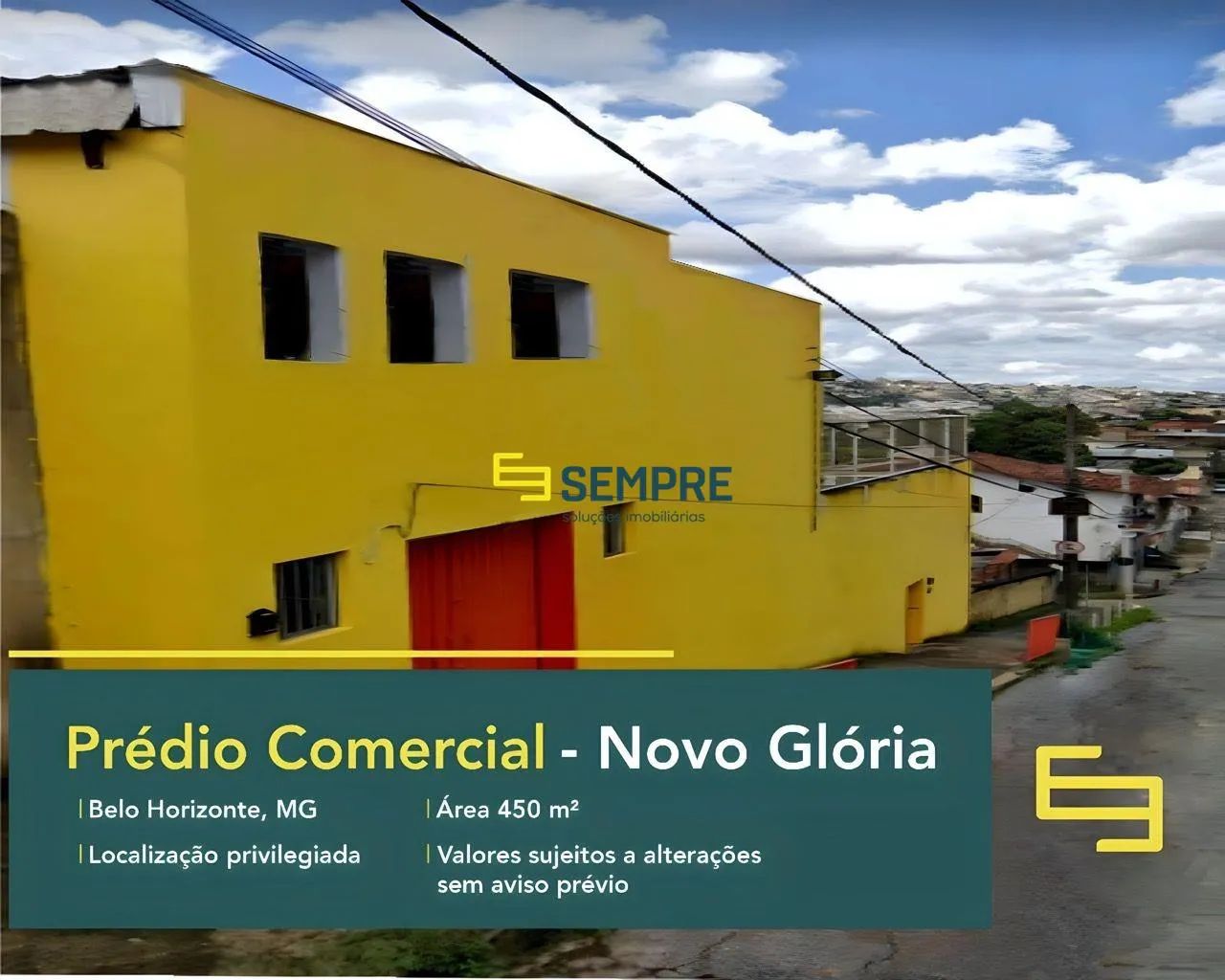 Prédio comercial a venda no Bairro Novo Glória