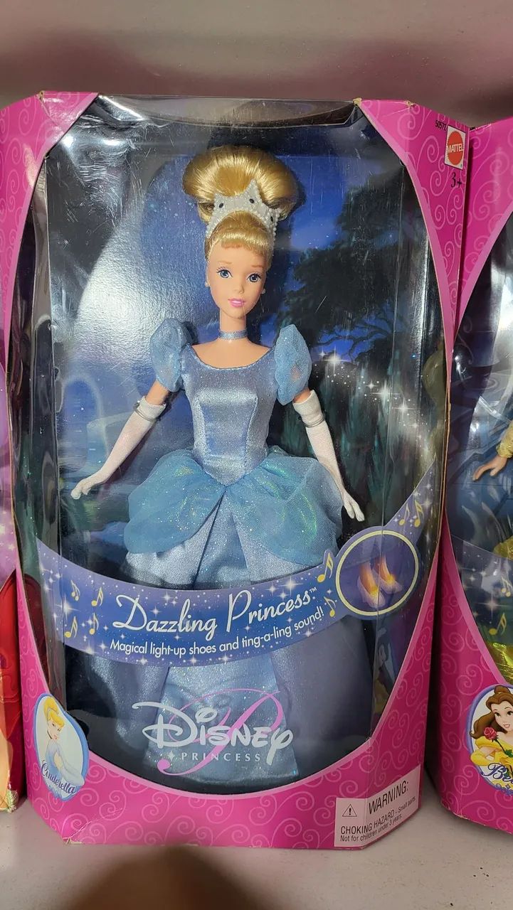 Barbie Boneca princesa cinderella Dazzling Princess 