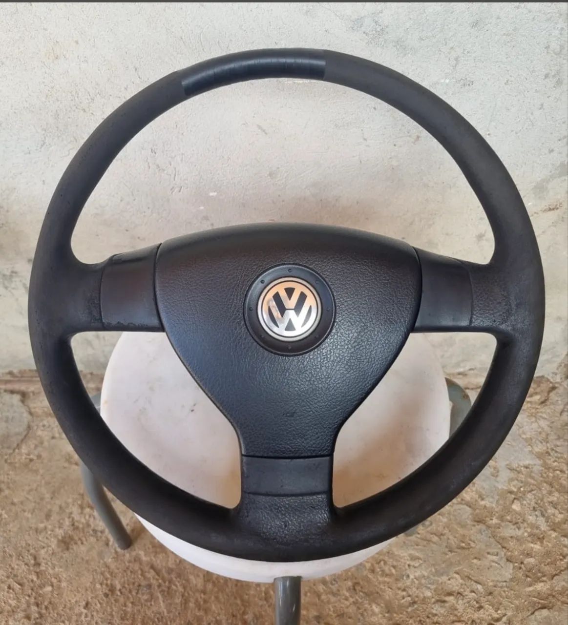 Volante e chave de seta Volkswagen geração 5 - Foto 2