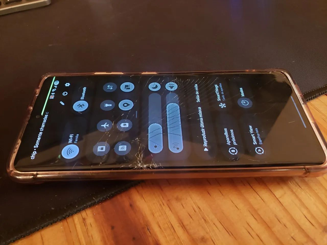 S21 Ultra 256GB tela quebrada - Foto 4