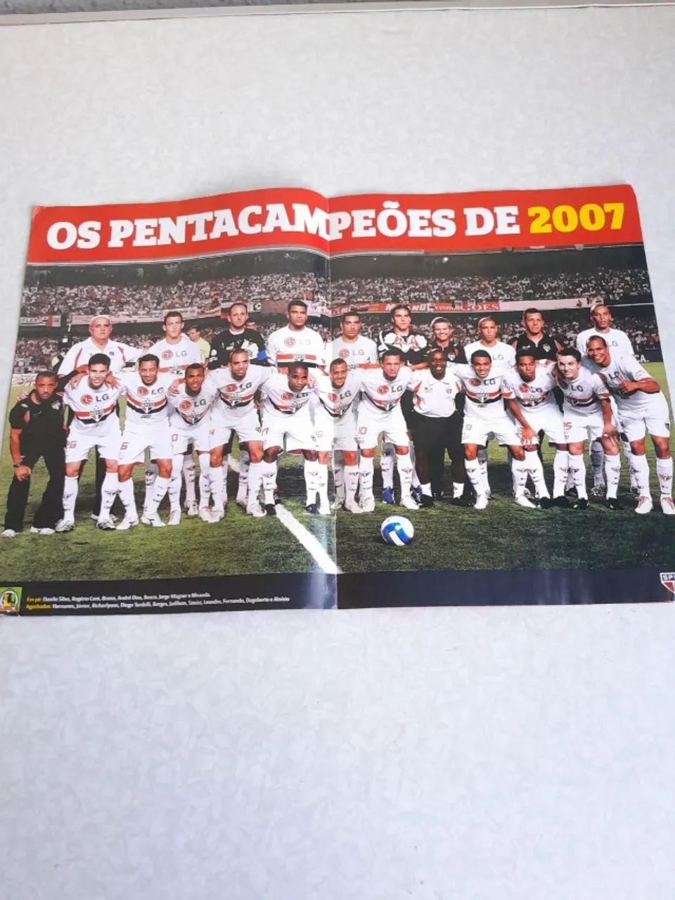 Revista Lance São Paulo Penta Brasileiro 2007 - Foto 3