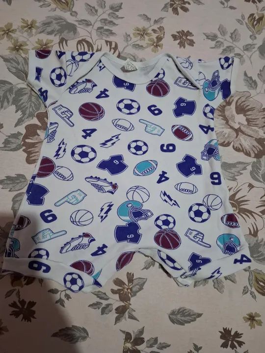 Macacão de Bebê - Futebol