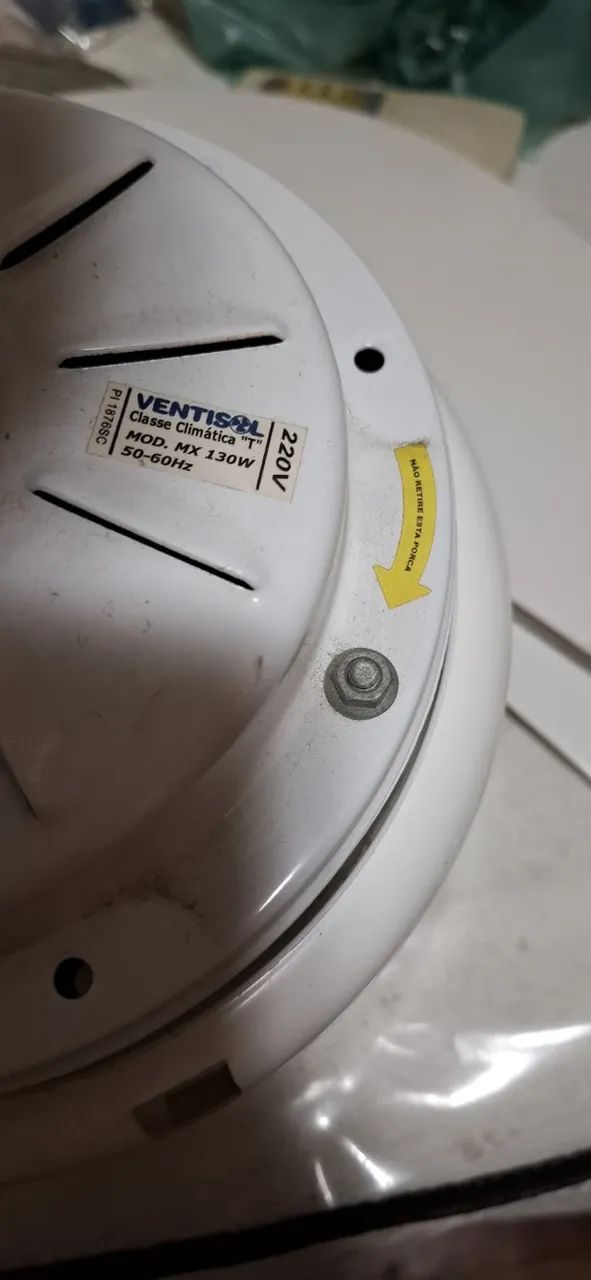 Ventilador de Teto com Controle Remoto Ventisol Fênix 220V - Foto 5