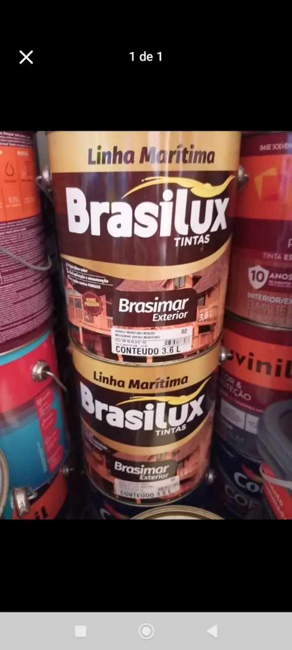 Tintas Braslux Brasimar Exterior 3,6L