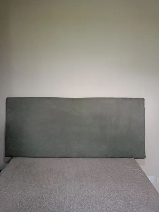 Cabeceira de Cama em Suede