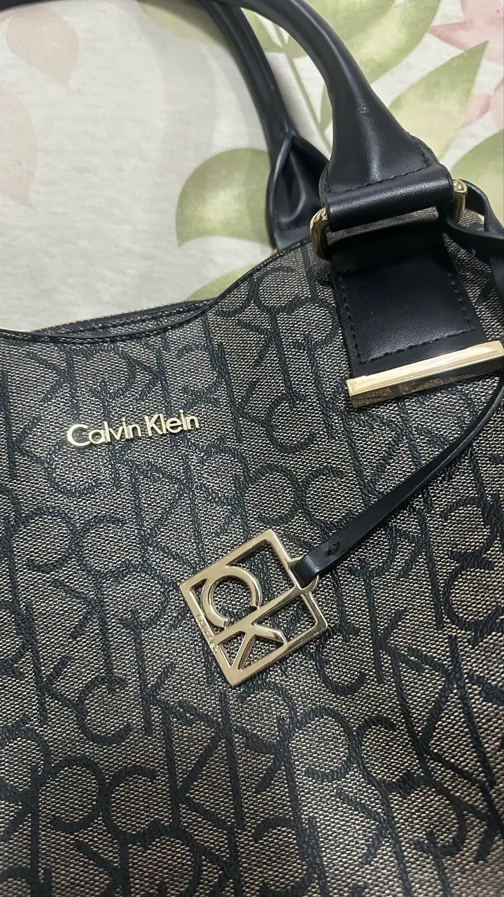 Bolsa Monograma da Calvin Klein Original - Foto 5