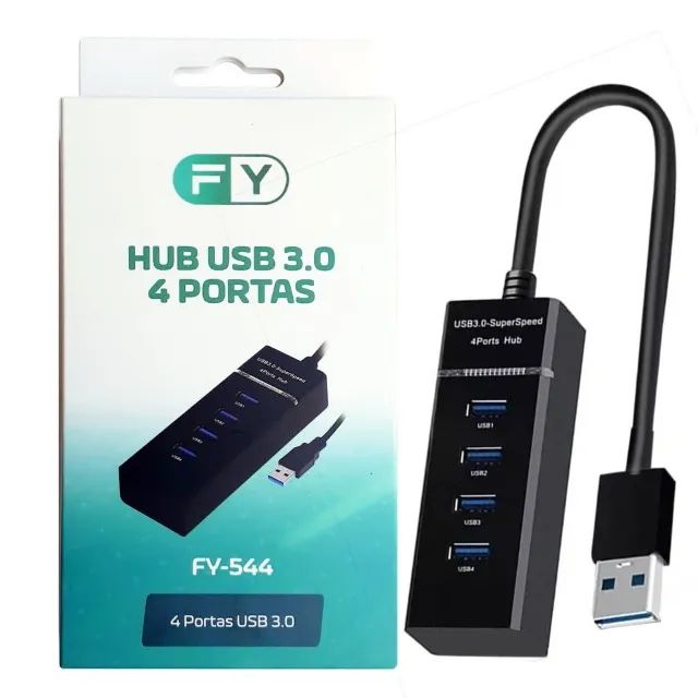 HUB USB 3.0 4 PORTAS