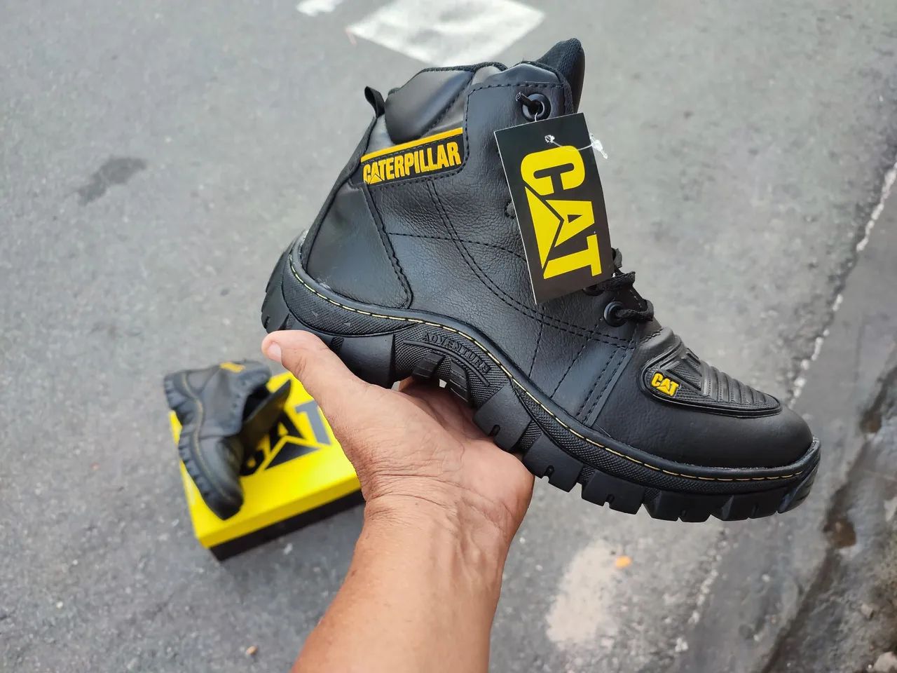 Bota Caterpillar Adventure - Preta - Foto 3