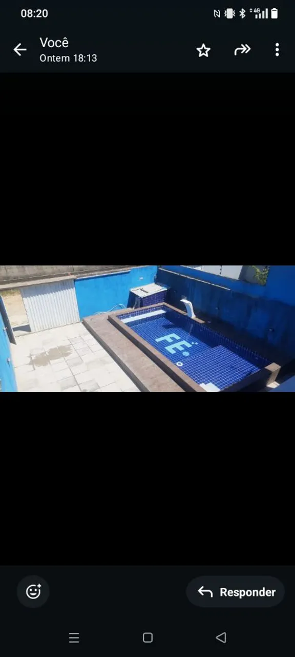 Casa de praia fica próximo à praia da sereia 1 km da praia