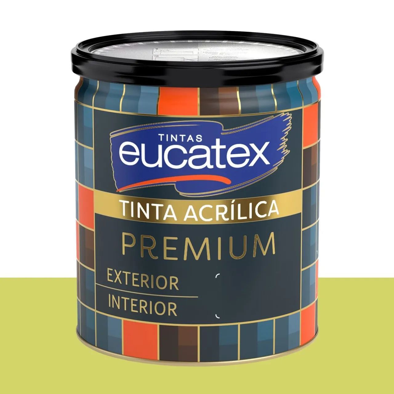 Tinta Acrílica Acetinada Eucatex Cítrico 800 ml