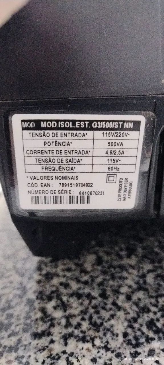 Estabilizador APC Mie G3 - Foto 2