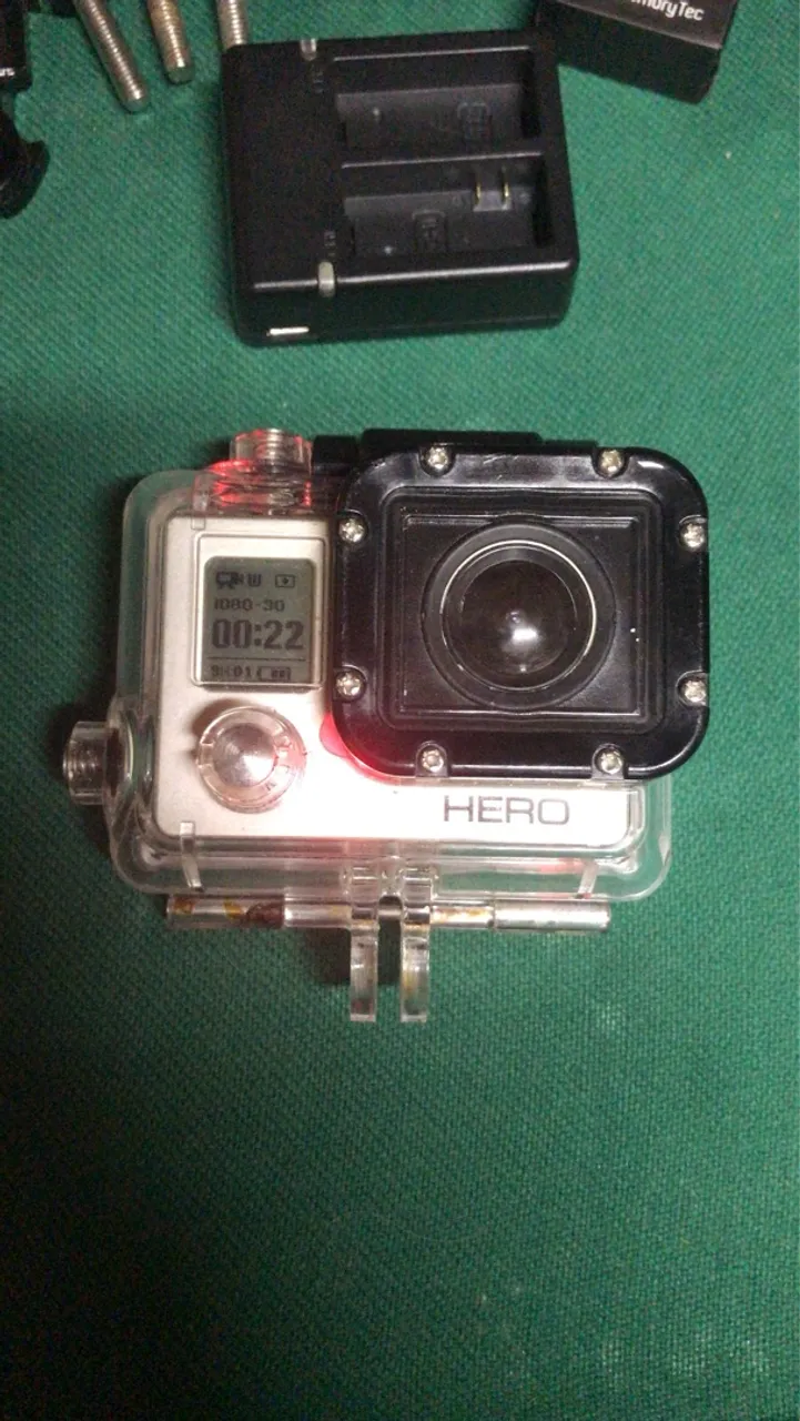 GoPro Hero com Case à Prova D'água hero3