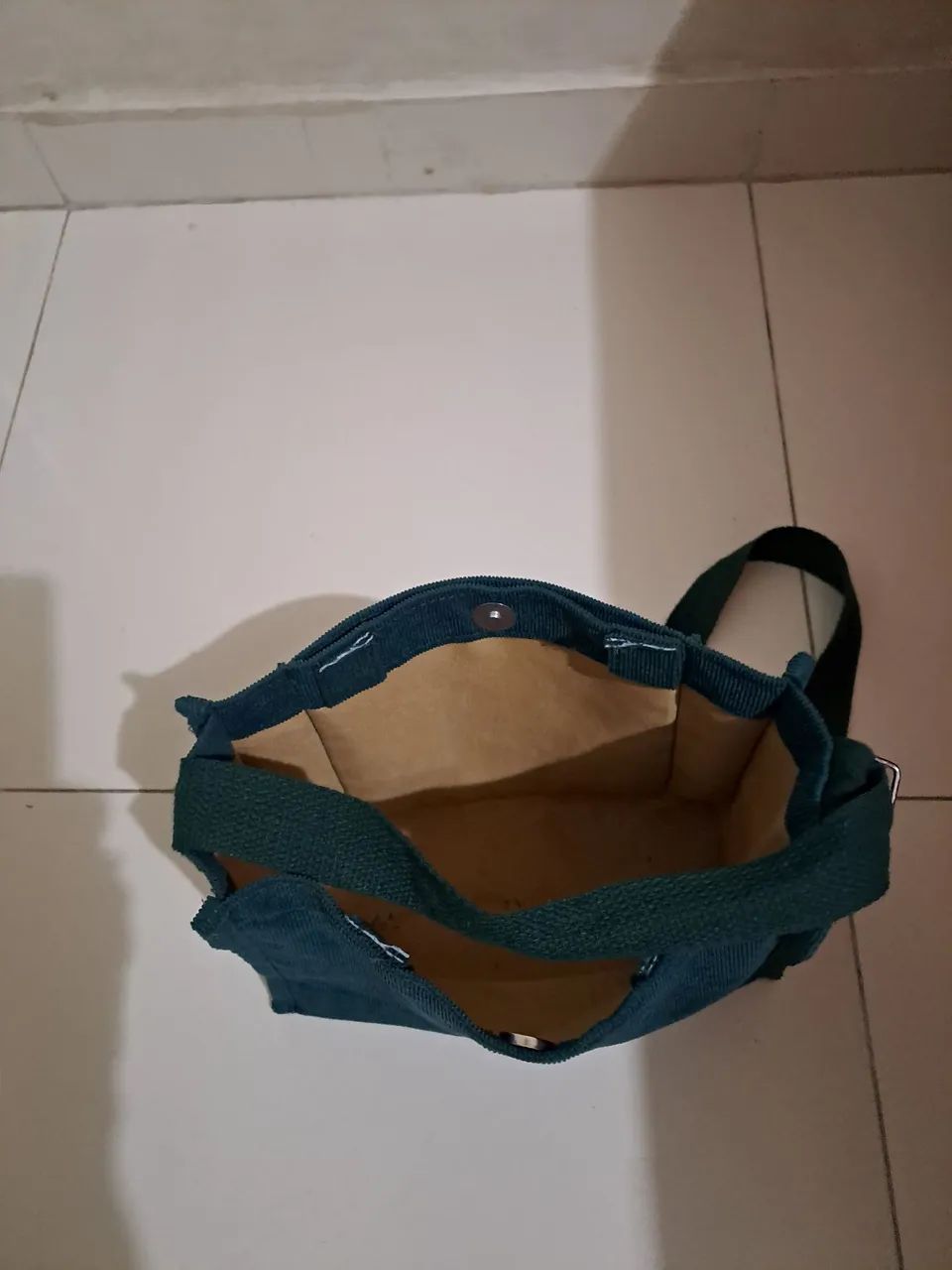 Bolsa transversal  verde