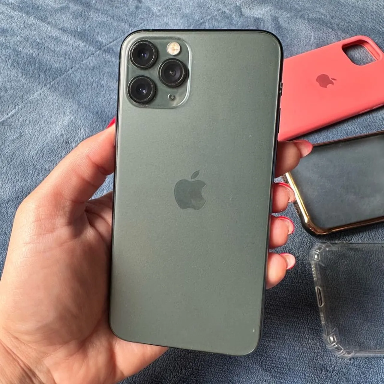 iPhone 11 pro com nota e caixa