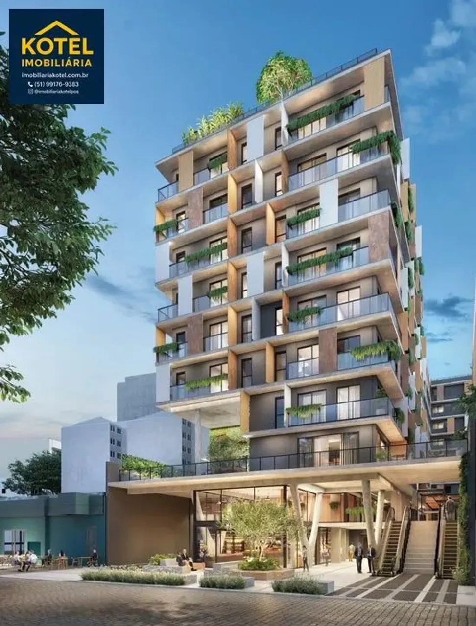 Apartamento Garden em Cidade Baixa