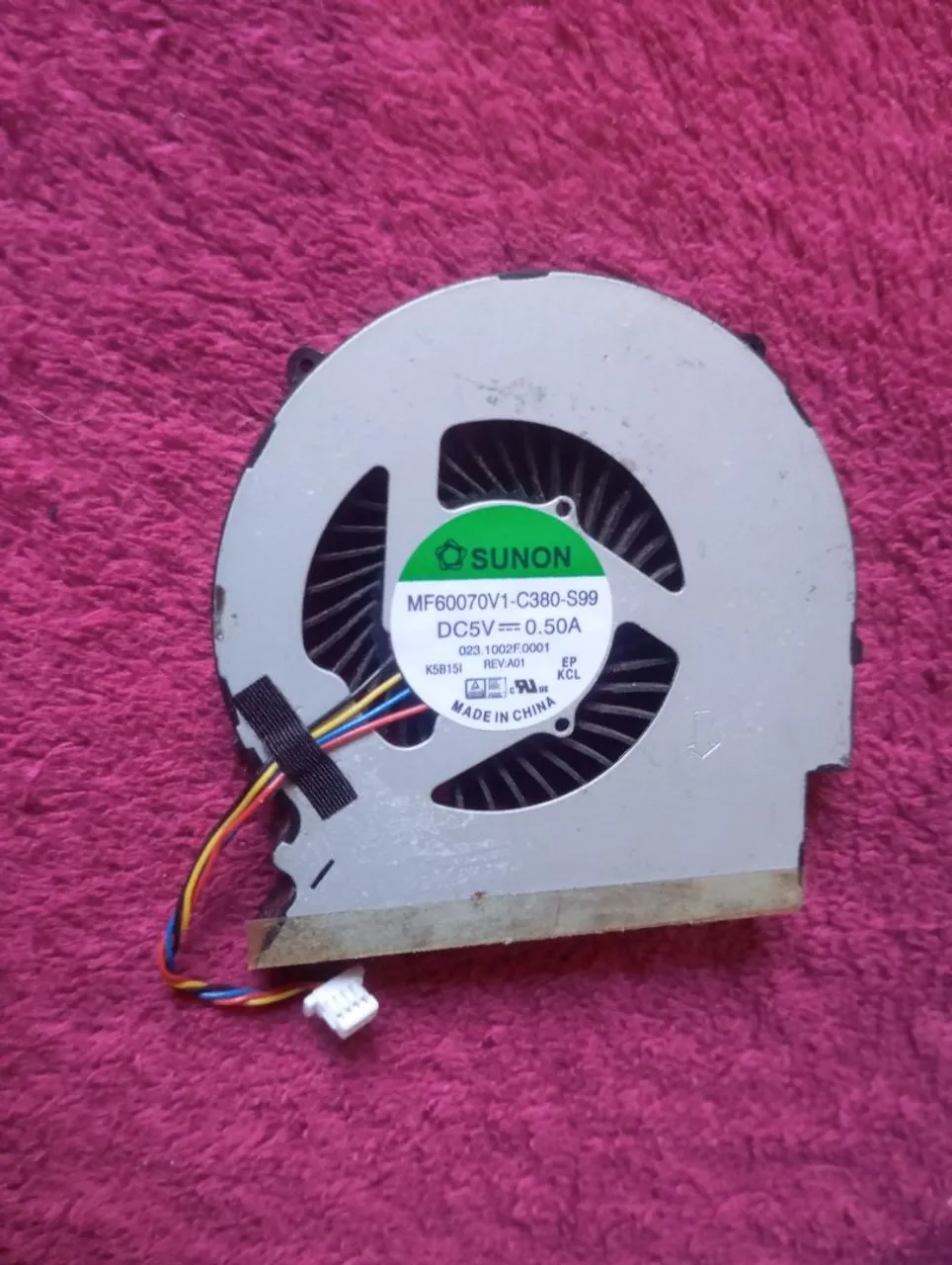 Cooler para Notebook SUNON MF60070V1-C380-S99