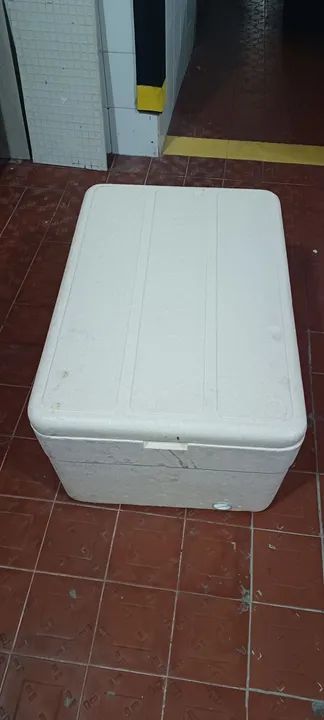 Caixa de Isopor 120 litros  para Camping - Foto 2