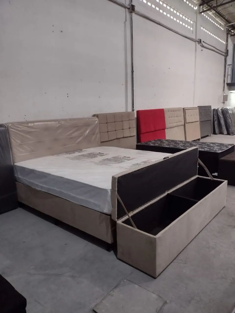 Cama Box,bicama,base baú, recamier  - Foto 3
