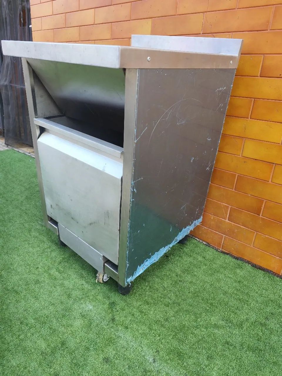 Lixeira industrial inox 304  - Foto 2