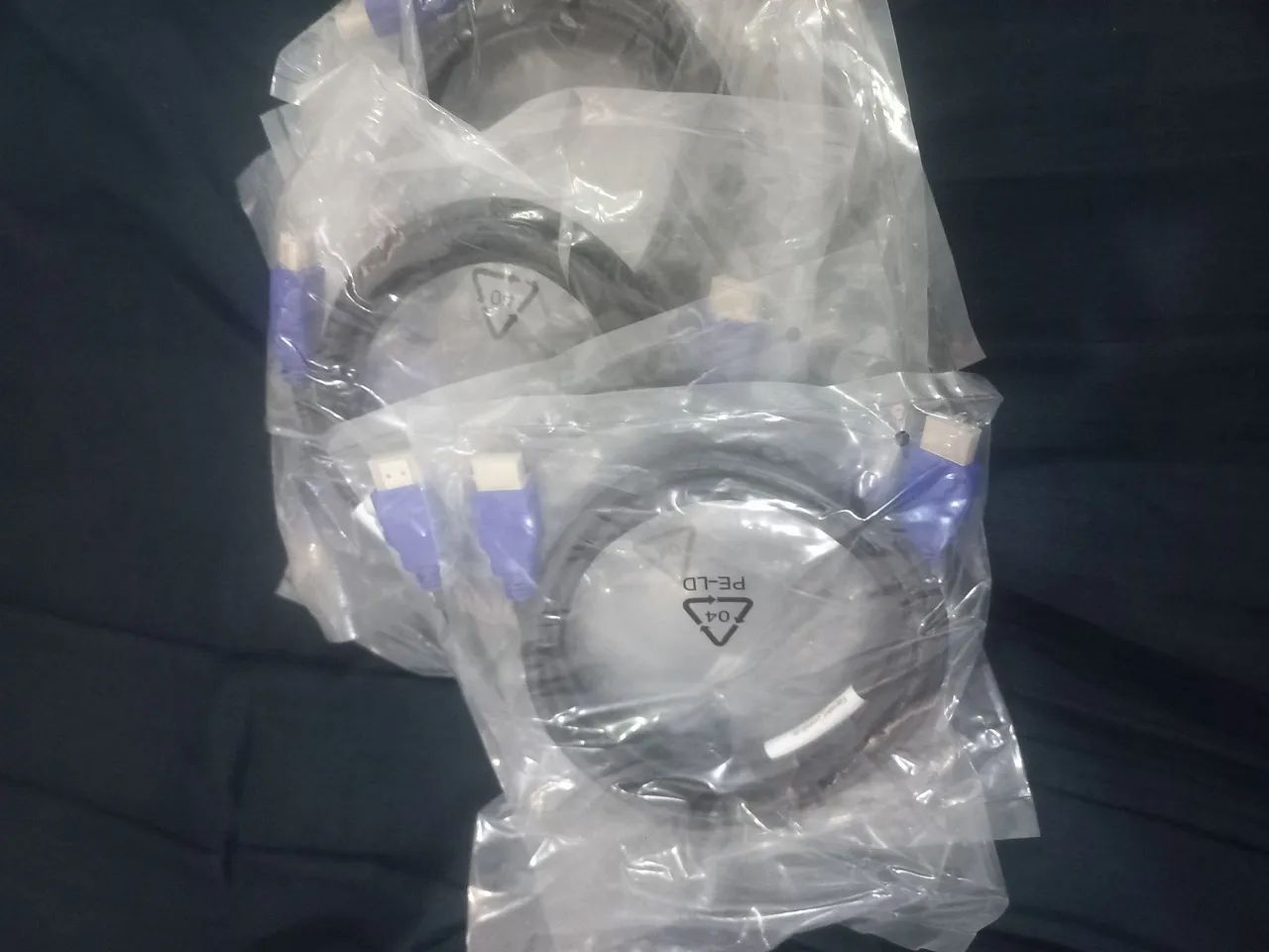 Cabo HDMI para TV - Novo - 3 Peças