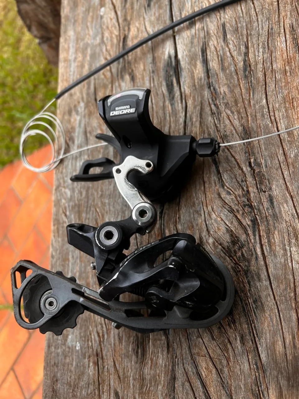 Kit cambio trocador Deore sl-m610 10v