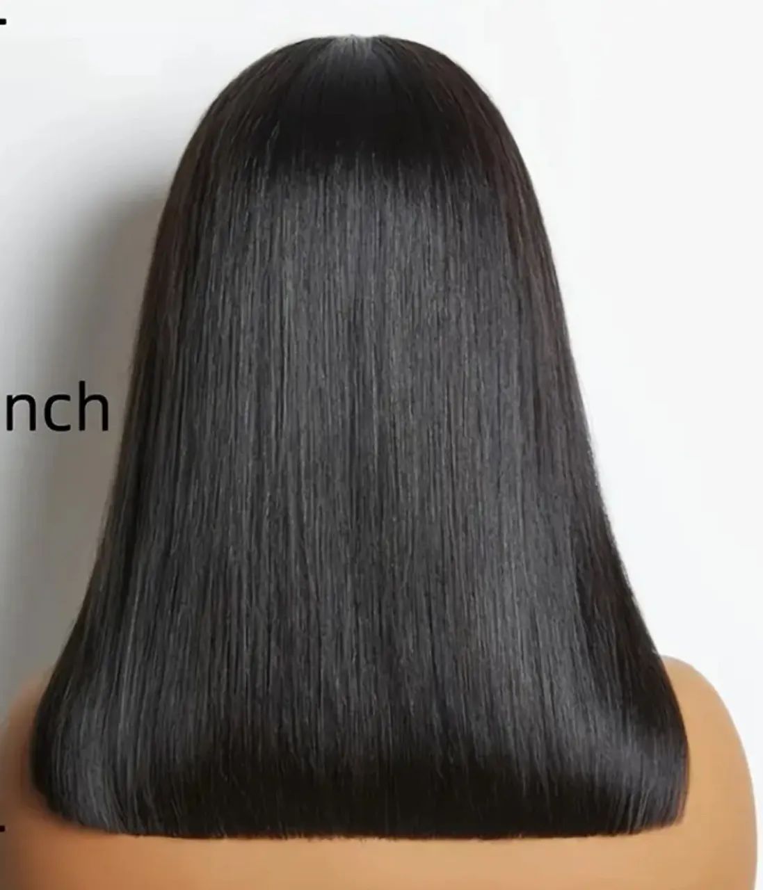 Peruca Lace Front Long Bob - Cabelo Humano  - Foto 3