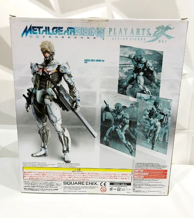 Play Arts Kai Metal Gear Rising 2 Raiden Blue E White Ver