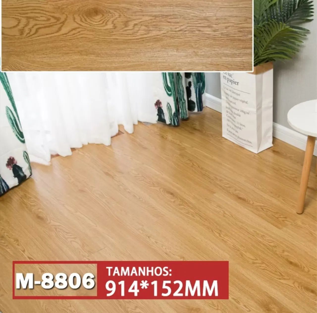 15m² Piso vinílico 