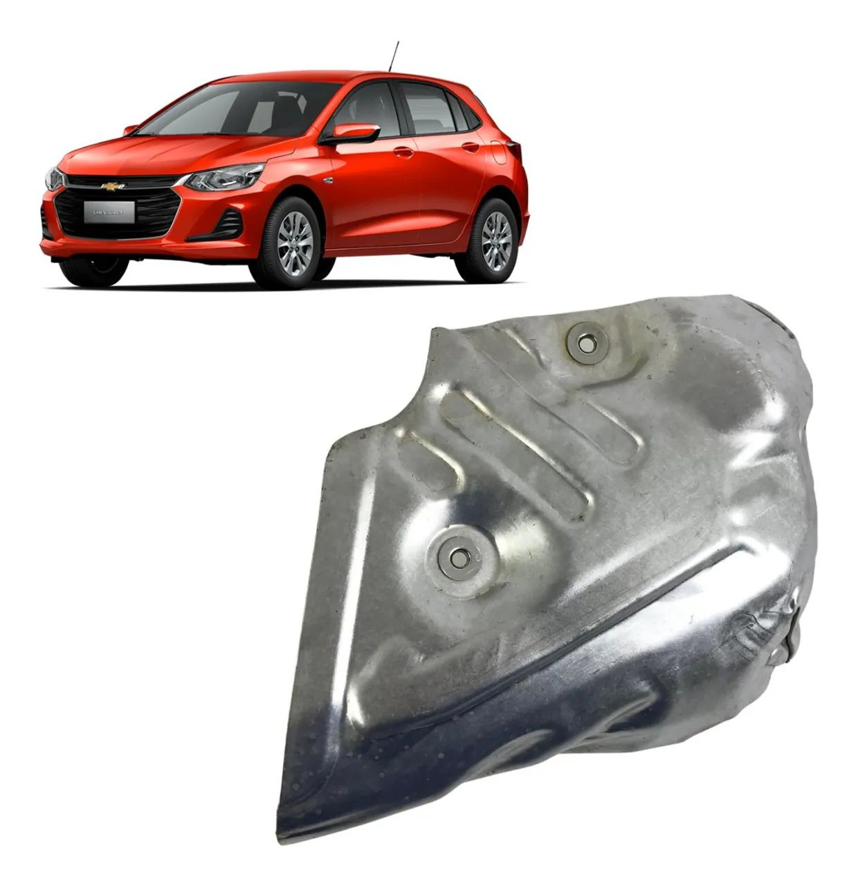 Defletor Protetor Calor Gm Onix Turbo 1.0 2020 21 22 23 2024