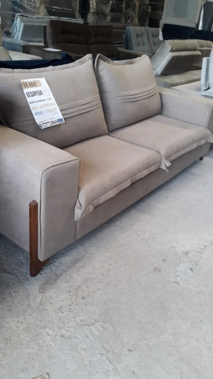 Sofá Essenza Living 4 Lugares (2,30m)
