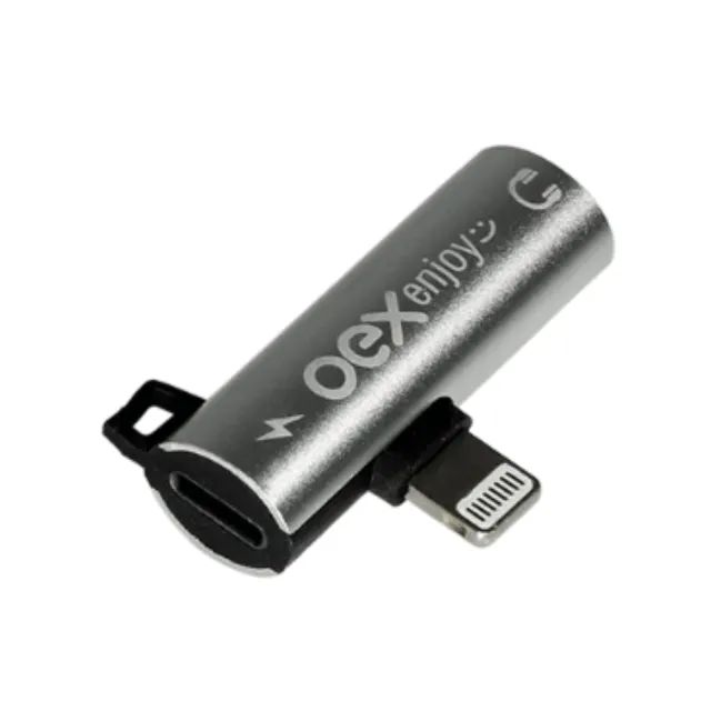 Adaptador Duo Lightning + P2 AD200 - Oex  cod: 2416 - Foto 3