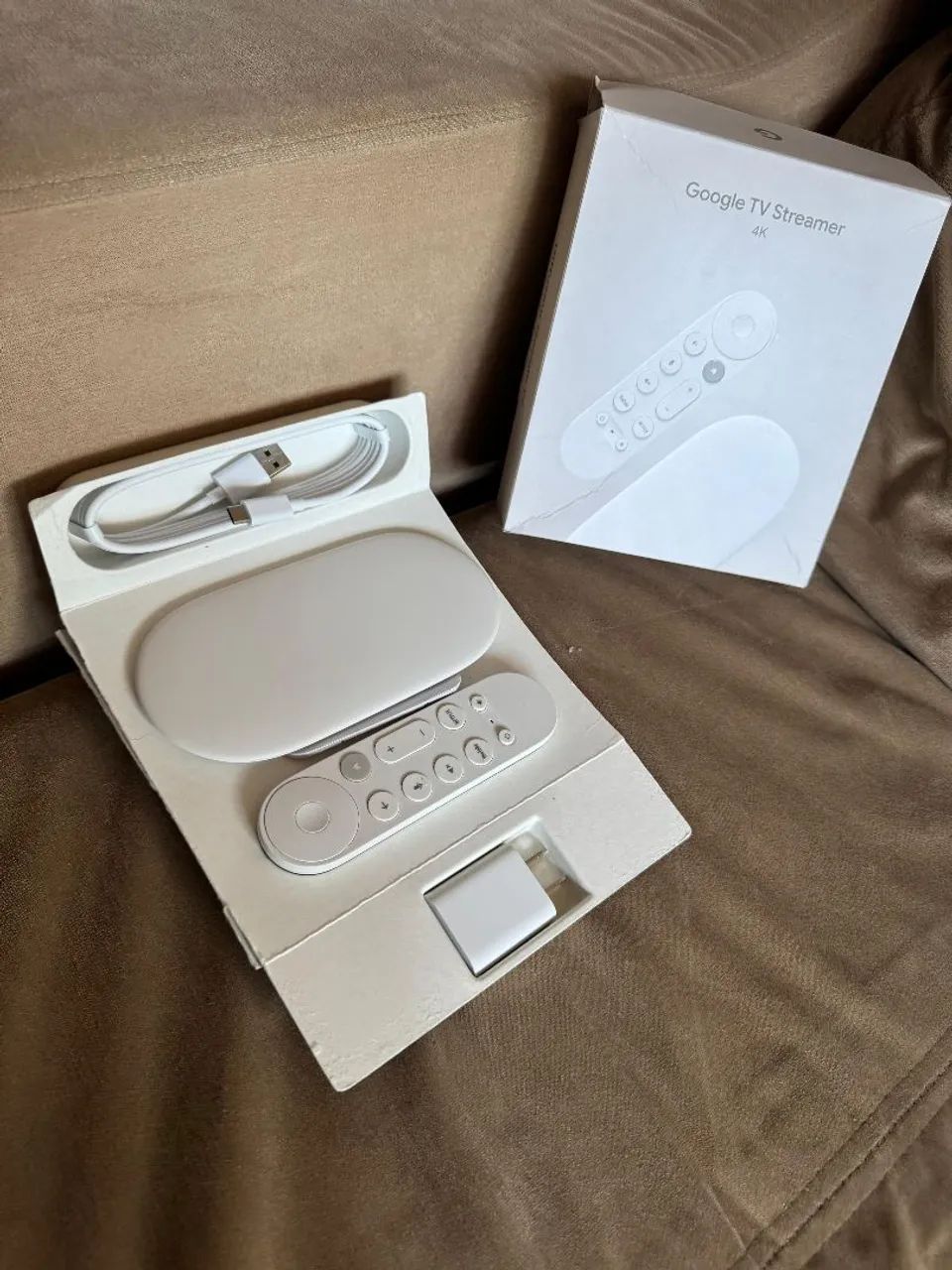 Google TV Streamer 4K - Novo na Caixa - Foto 4