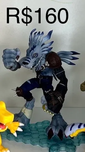 Action Figure WereGarurumon Digimon