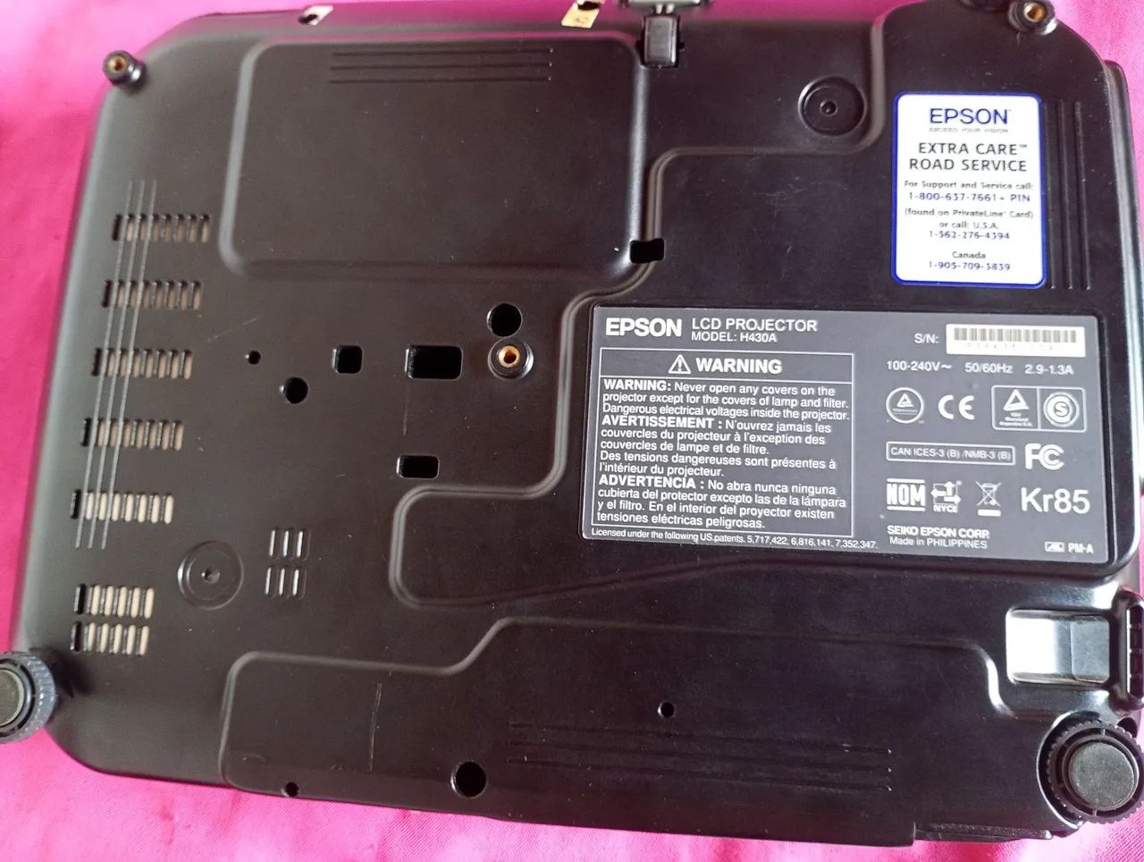 Epson PowerLite S12+ Projects - Used64303157341315124