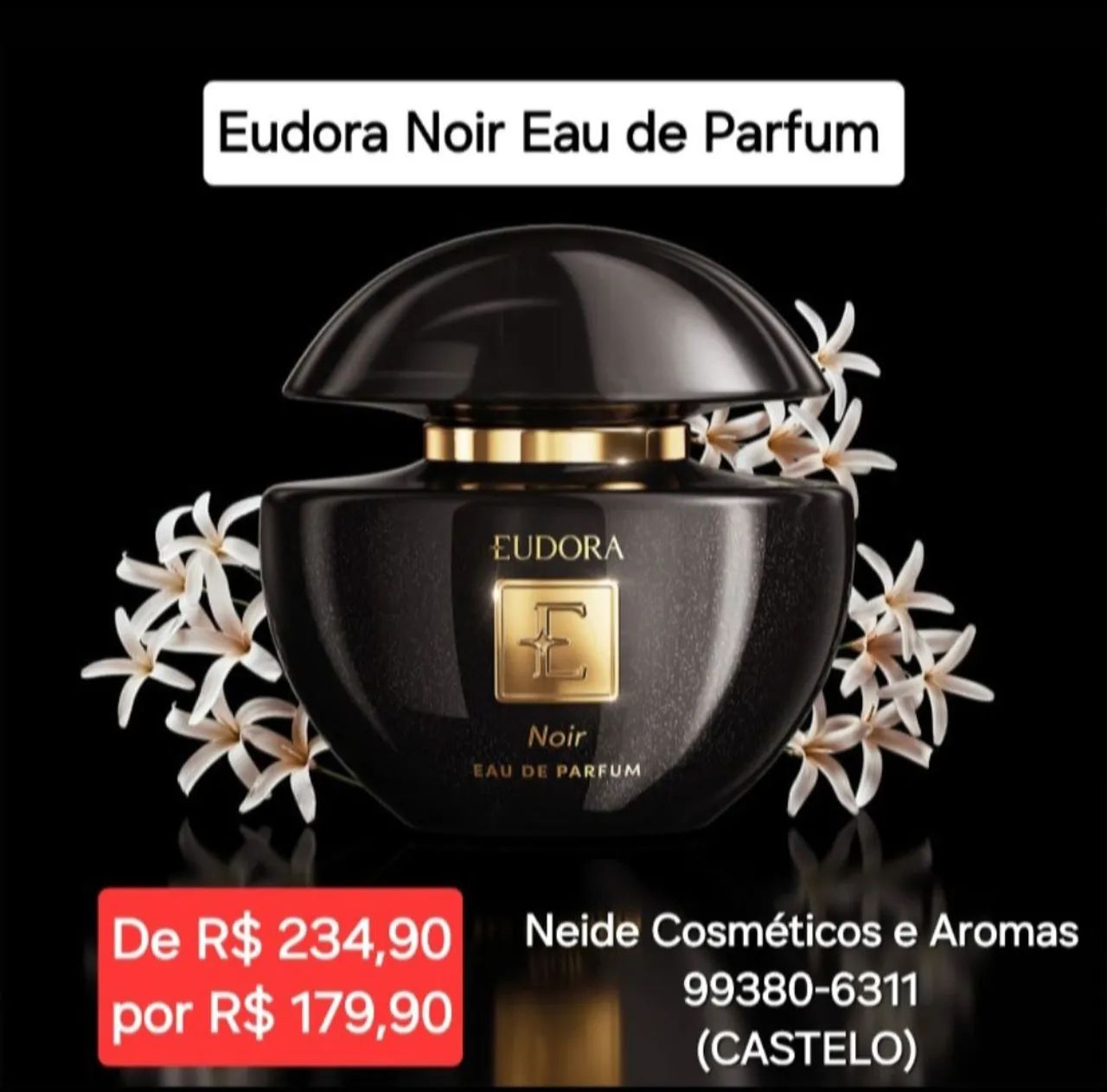 EUDORA NOIR EAU DE PARFUM 