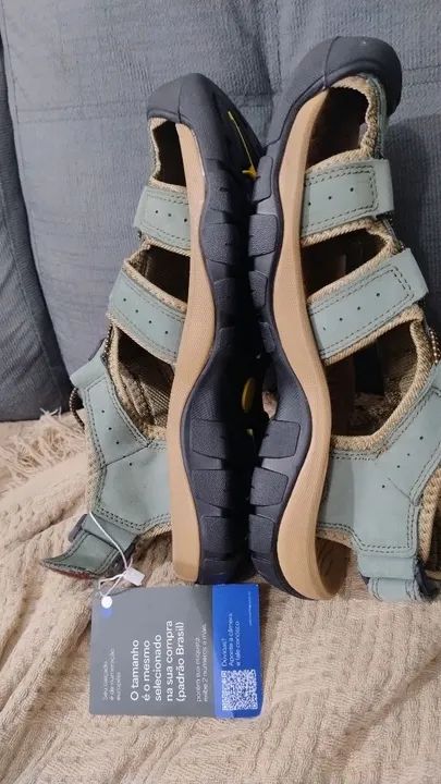 Sandálias Masculinas Azuis - Foto 3