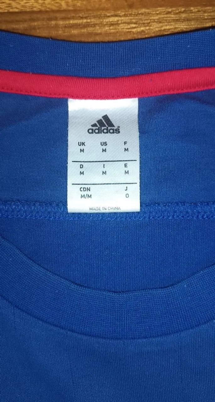 Camisa original Manchester United 2015/16 treino Azul M - Foto 4