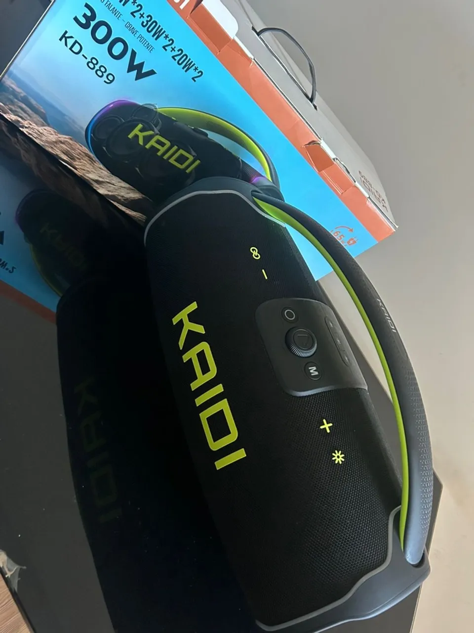 Caixa de Som Kaidi 300W KD-889