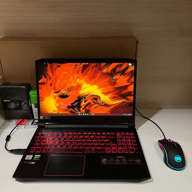 Notebook Gamer Acer Nitro V com upgrades!!!