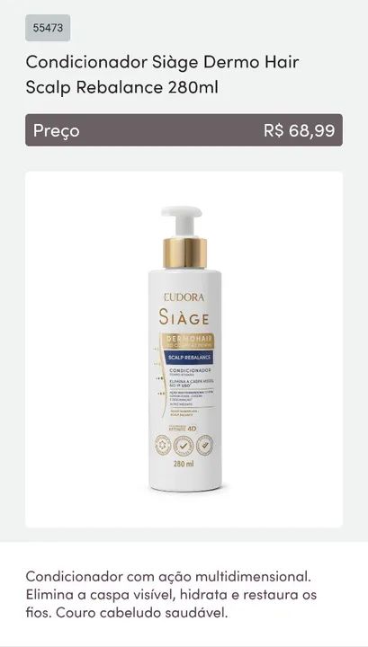 Linha siage para cuidados capilar  - Foto 4